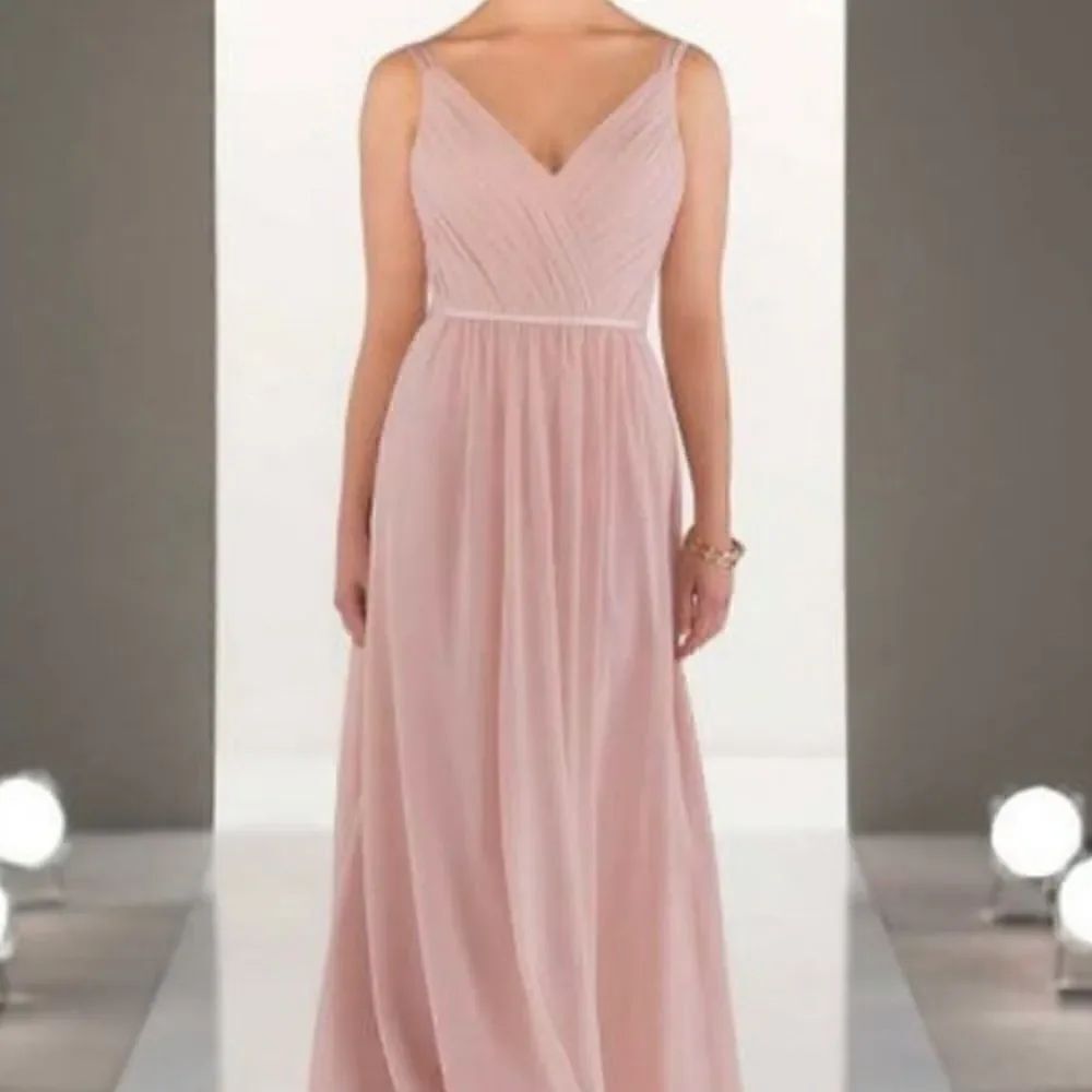 Sorella Vita Blush Style 8614 Maxi Dress Sz 10